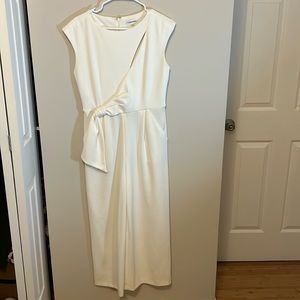 Calvin Klein white jumpsuit